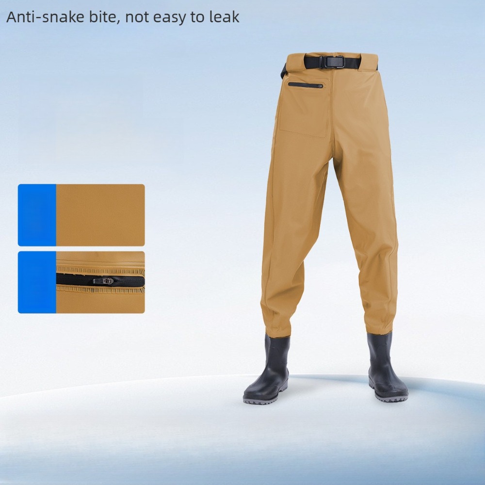 Fishing Equipment And Accessories - Waterproof Breathable Hip Waders, Nylon Half-Body