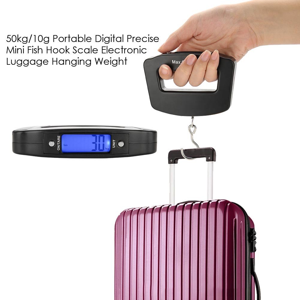 Fishing Equipment And Accessories - 50kg Digital Fishing Scale Hanging Hook
