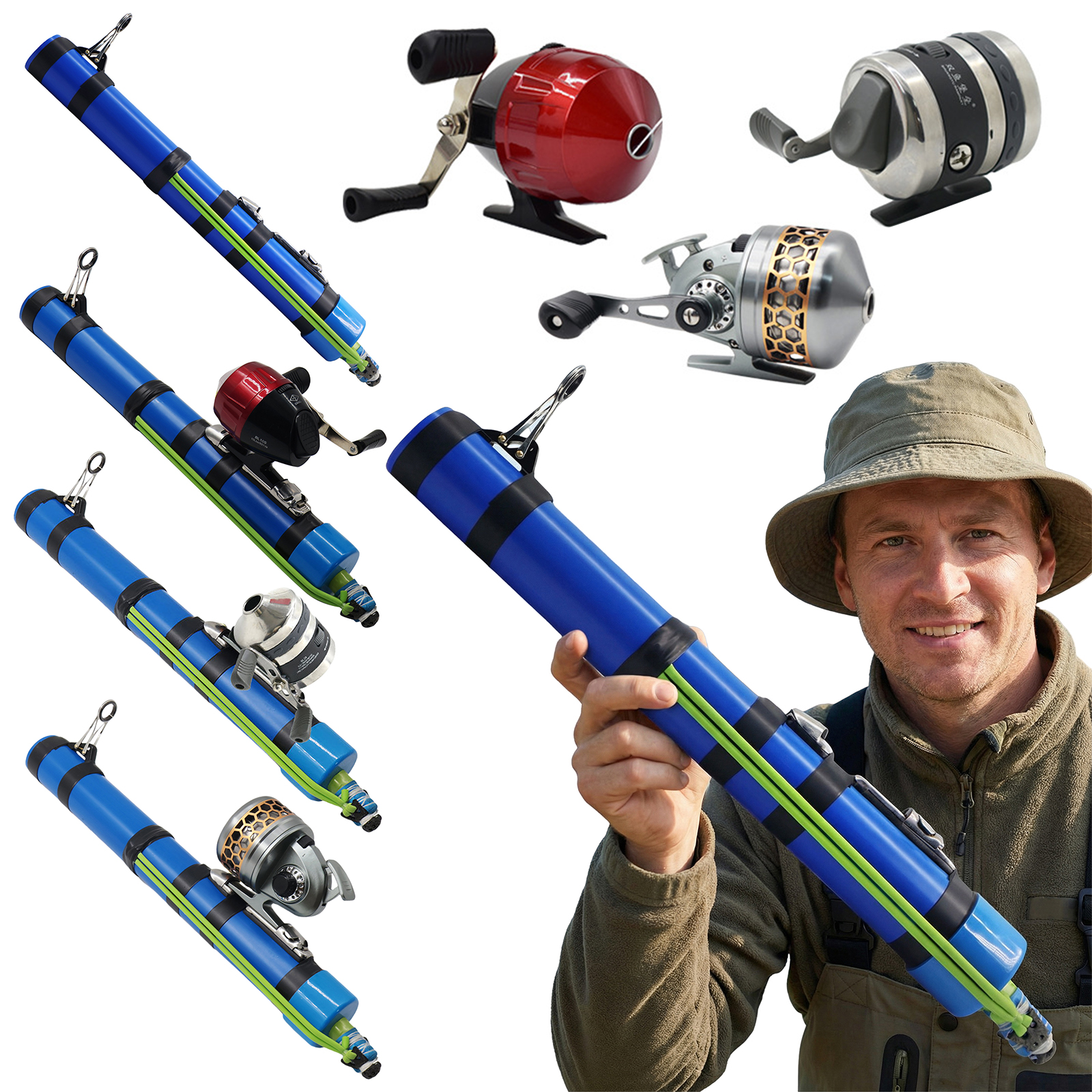 Lure  Fishings Tool with Reel  – Fishing Equipment Rod Bewertung und Preis