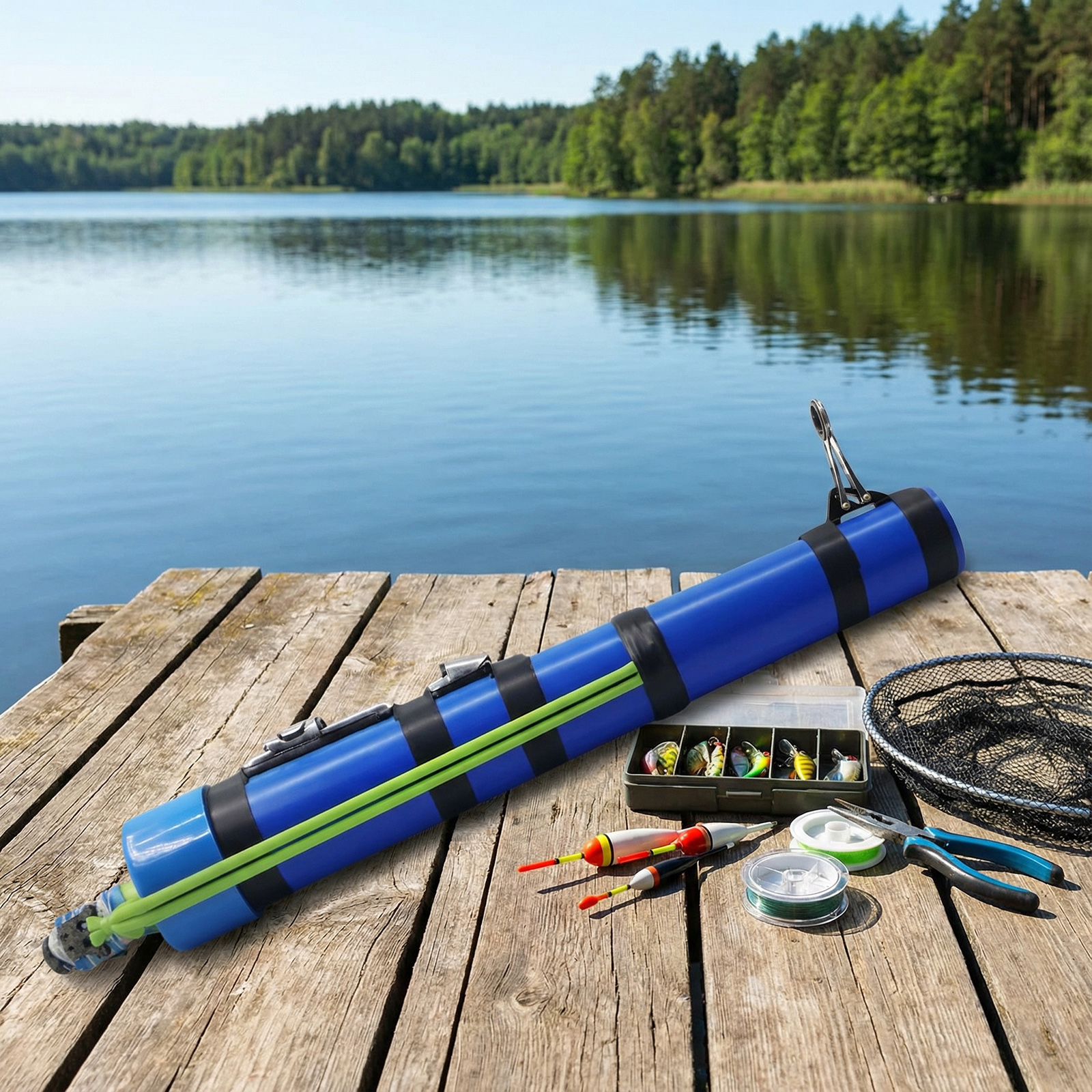 Lure  Fishings Tool with Reel  – Fishing Equipment Rod Bewertung und Preis