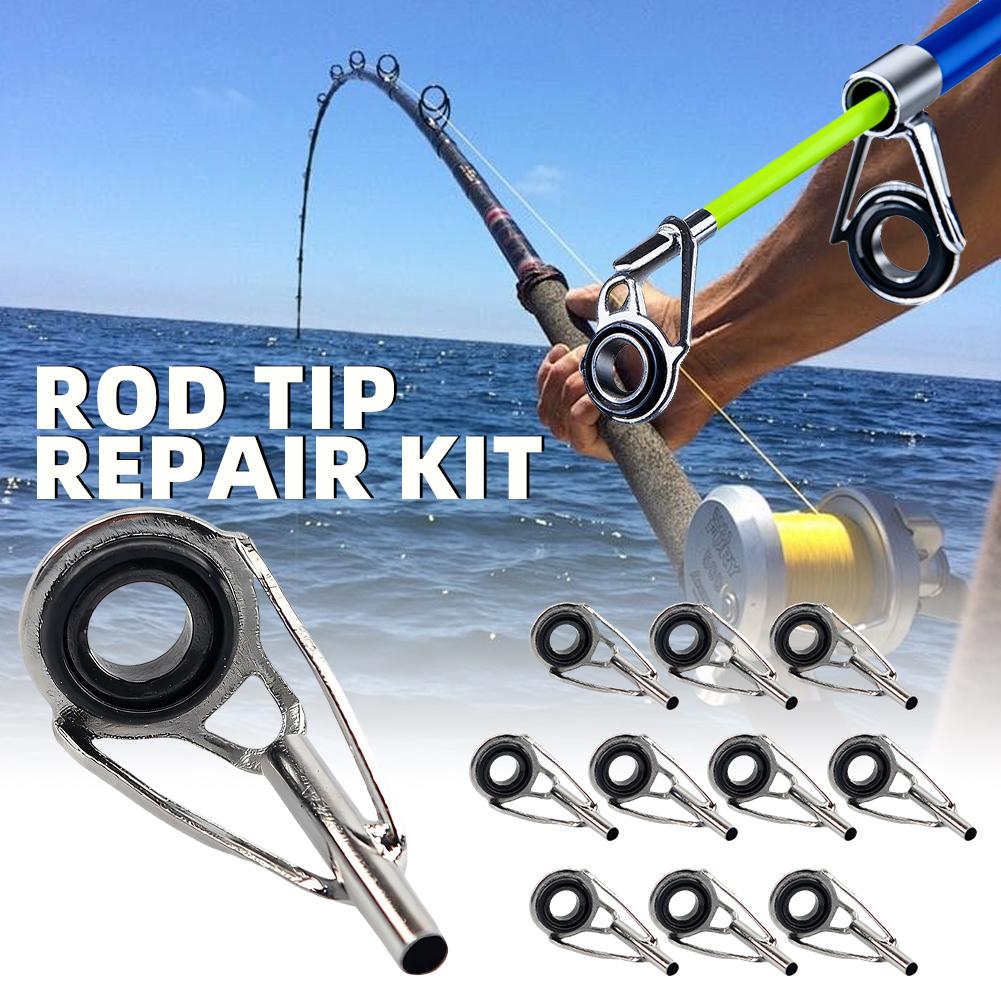 Rod Tip Repair Kit 10pcs Fishi – Fishing Equipment Rod Bewertung und Preis
