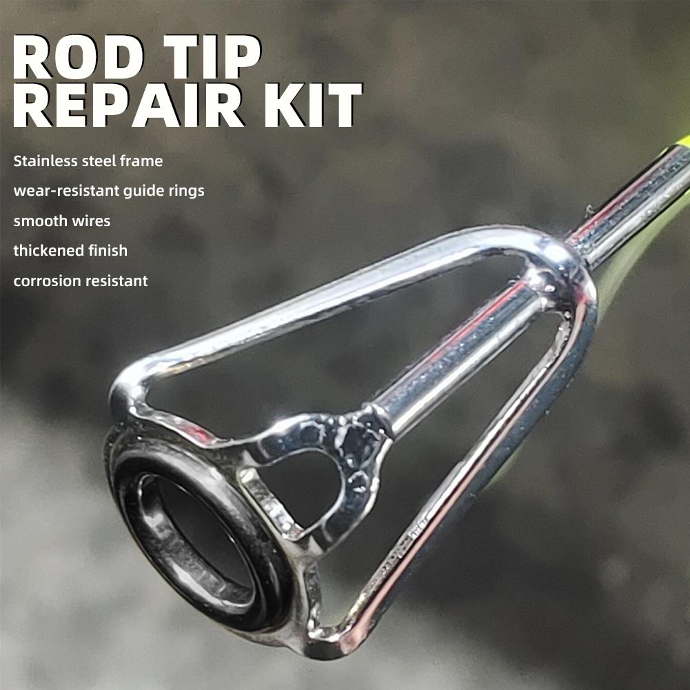Rod Tip Repair Kit 10pcs Fishi – Fishing Equipment Rod Bewertung und Preis