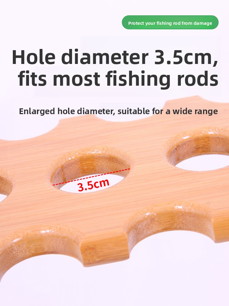 Real Wood Bamboo Multi-Functio – Fishing Rod Pod Bewertung und Preis