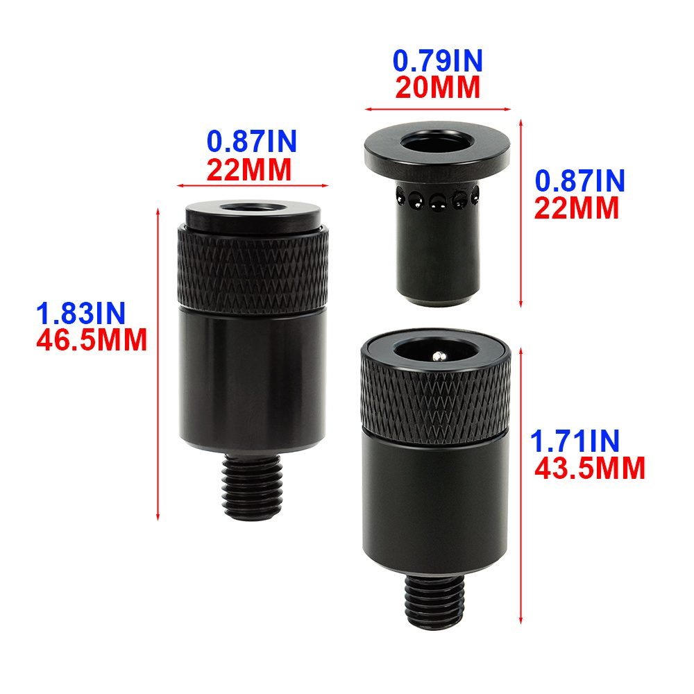 Hirisi 2pcs Quick Change Conne – Fishing Rod Pod Bewertung und Preis
