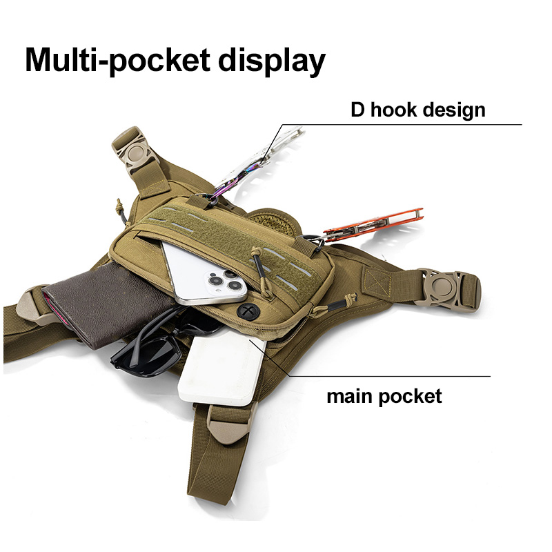 Tactical Front Chest Rig Bag V – Fishing Vest Jacket Bewertung und Preis
