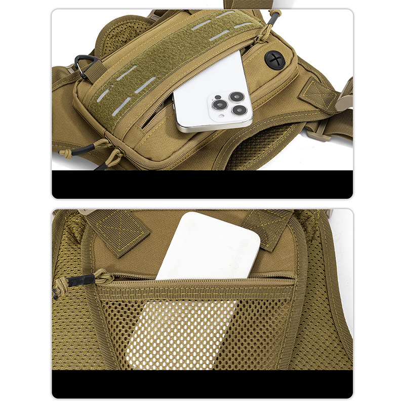 Tactical Front Chest Rig Bag V – Fishing Vest Jacket Bewertung und Preis