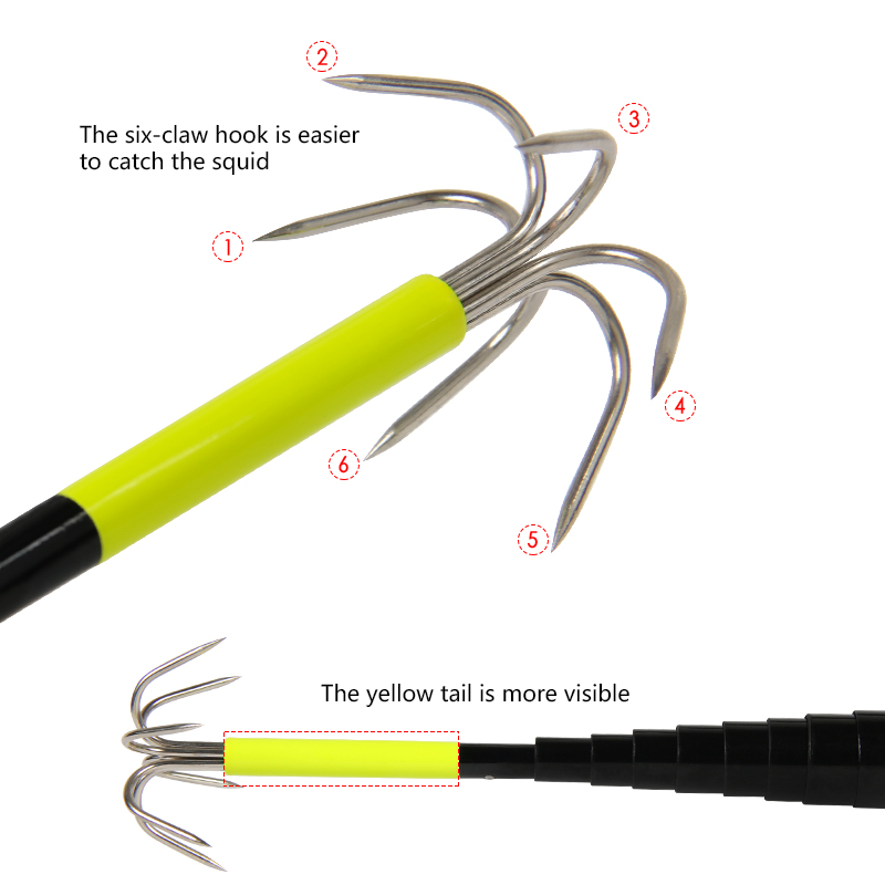 4/3M Telescopic Squid Gaff Anc – Carbon Fishing Rod Bewertung und Preis
