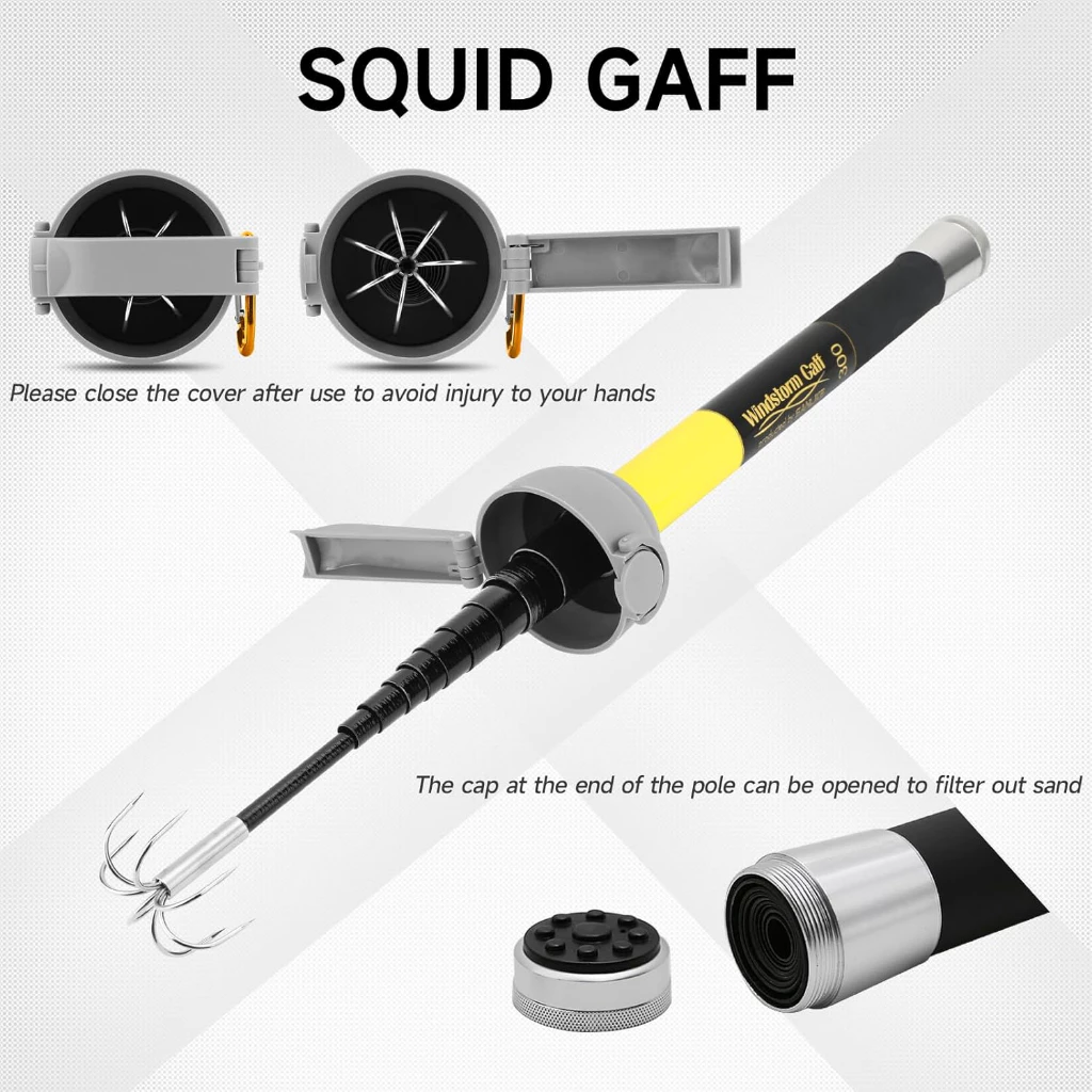 SANLIKE Fishing-Squid Gaff 3M/ – Carbon Fishing Rod Bewertung und Preis