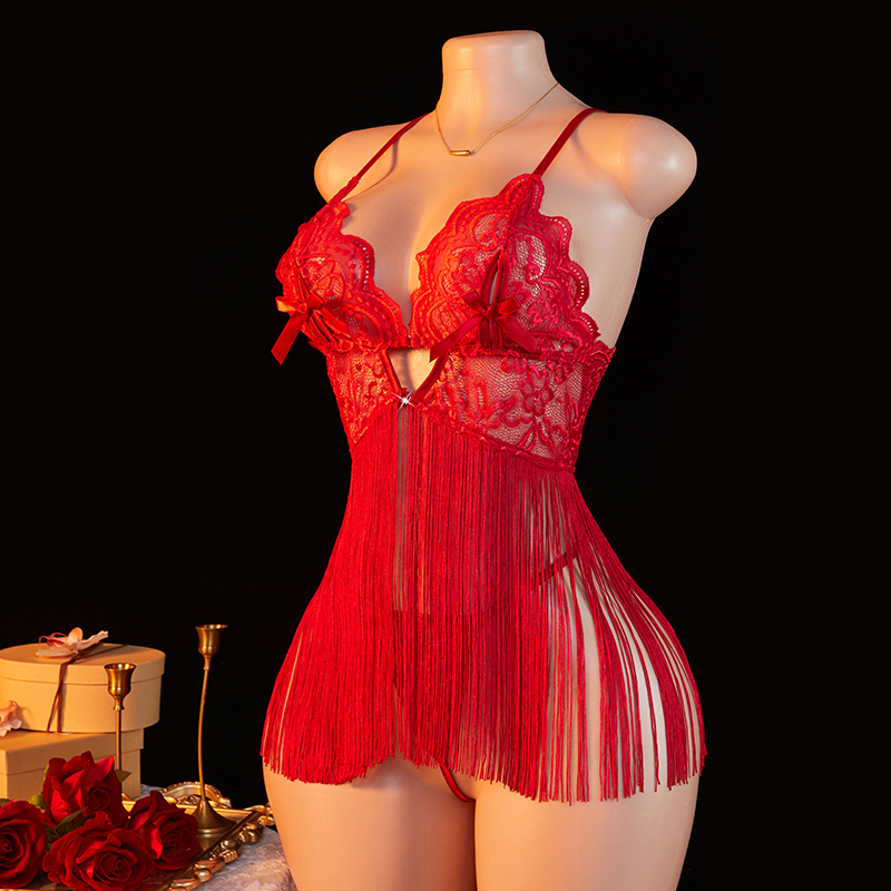 Transparent Lace Women Red Str – Waders Bewertung und Preis