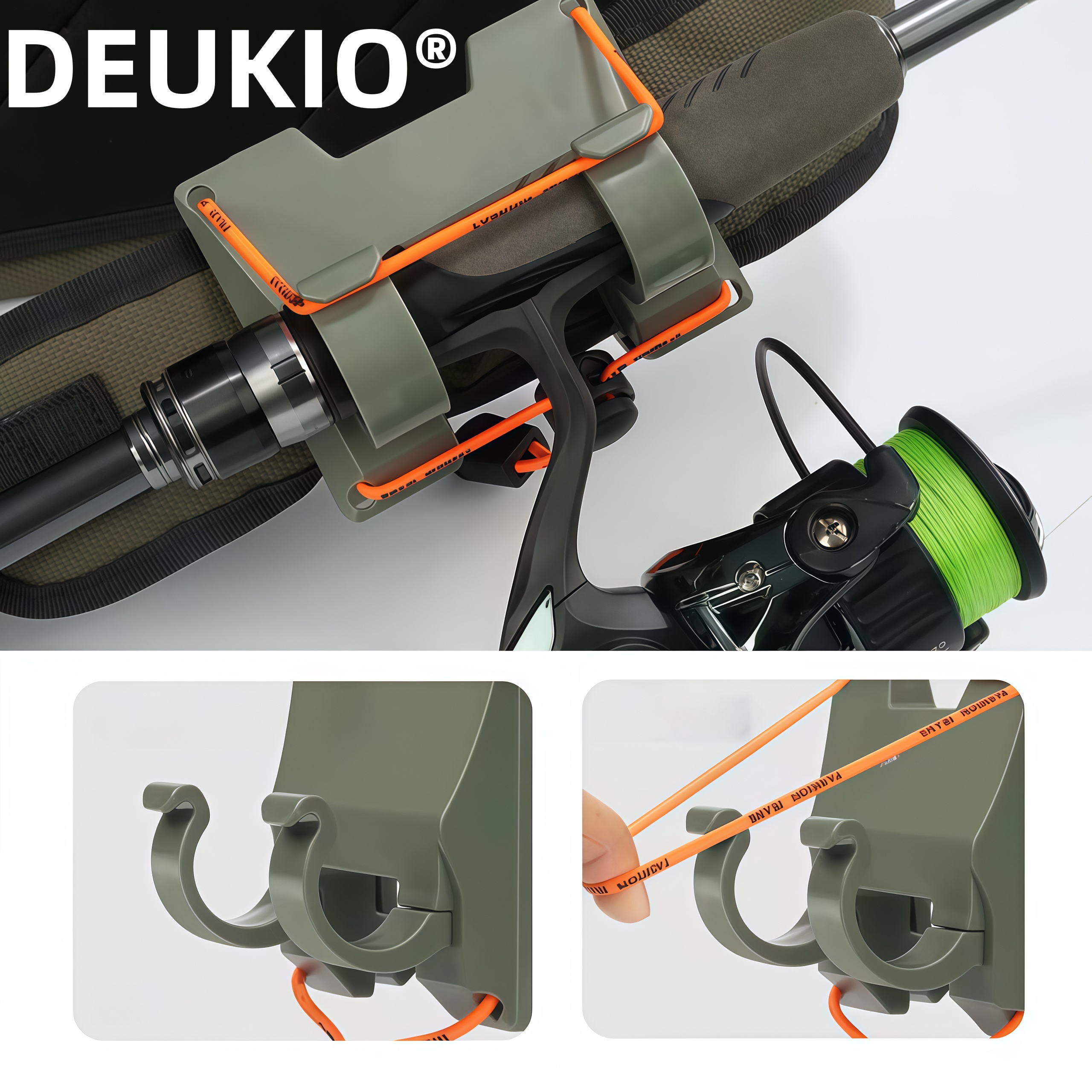 DEUKIO Outdoor Belt Clip Rod H – Fishing Equipment Rod Bewertung und Preis