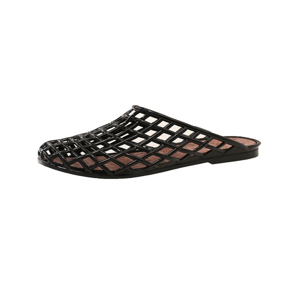 Round Toe PVC Crystal Slippers – Waders Bewertung und Preis